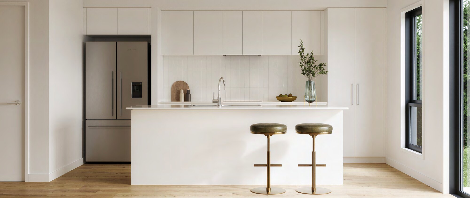 Designer kitchen — Minimal palette